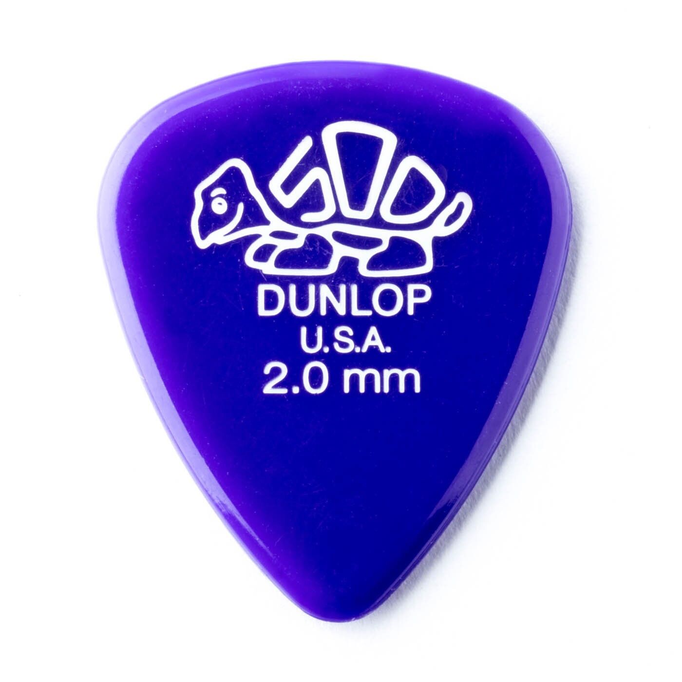 Jim Dunlop Delrin 500 Plectrums - Bags of 12 Picks 