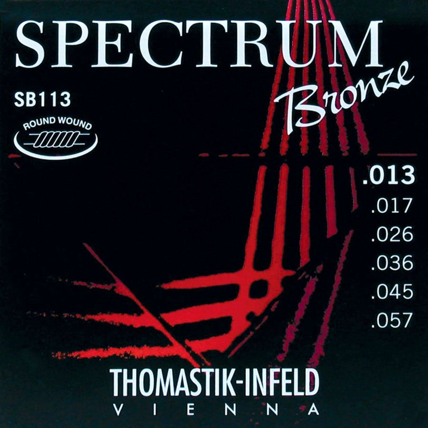 Thomastik-Infeld Spectrum Bronze 13-57 Round Wound Acoustic Guitar Strings SB113