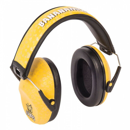 Thunderplugs Banana Muffs Headphones 25db Sound Reduction. Ideal for kids