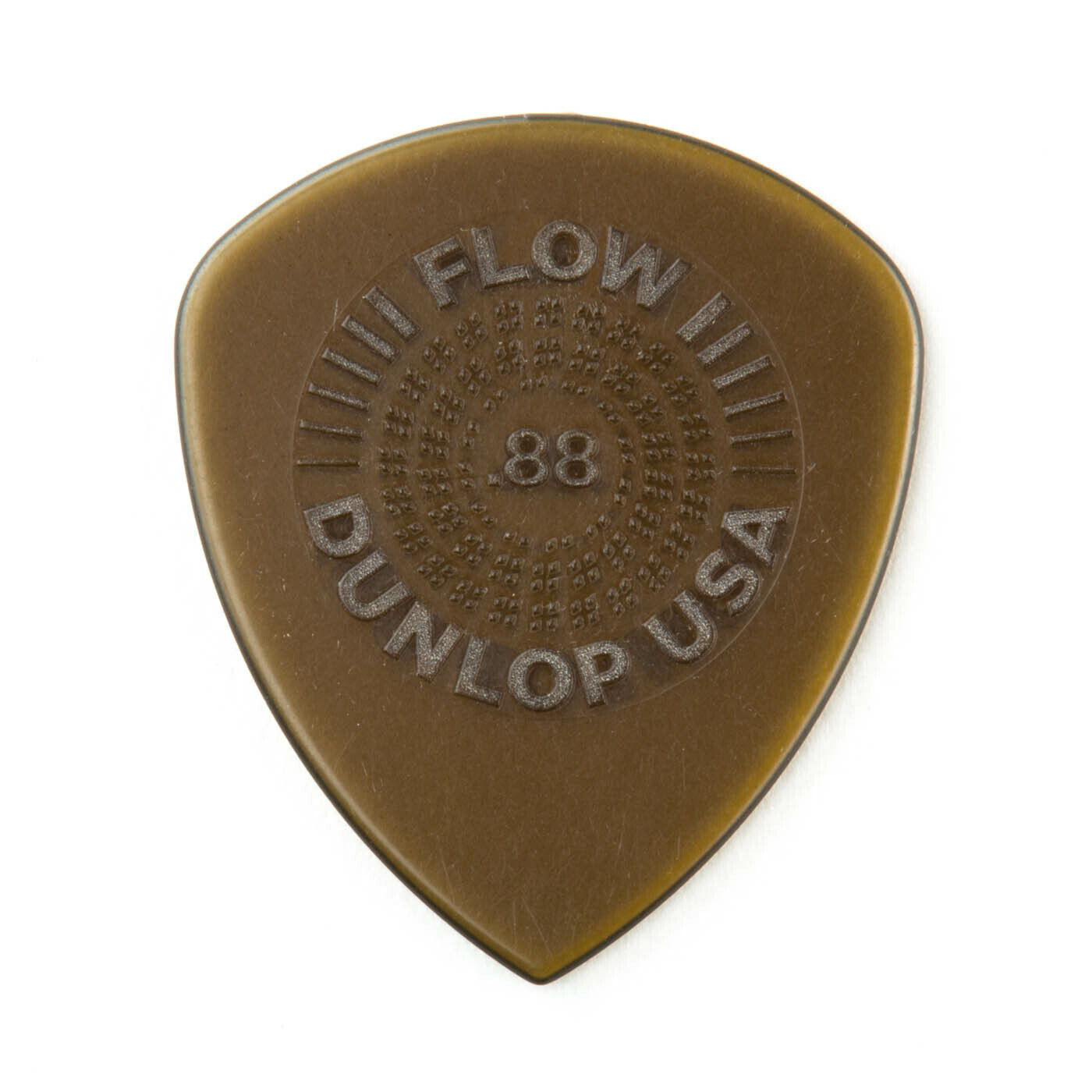Jim Dunlop Flow Standard Grip 0.88mm Plectrums - (Bag of 6 Picks)