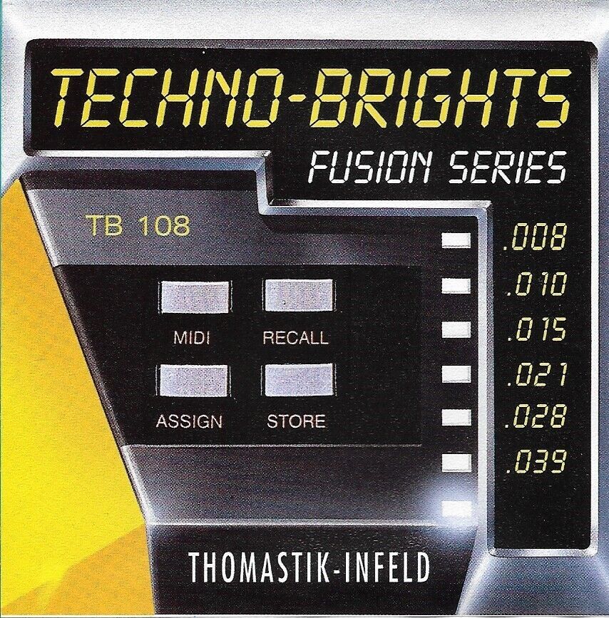 Thomastik-Infeld Techno-Brights 08-39 Electric Guitar Strings TB108