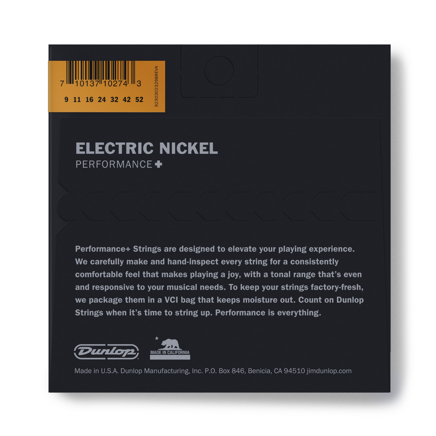 Dunlop 7 String Nickel Wound 09-52 Electric Guitar Strings DEN0952