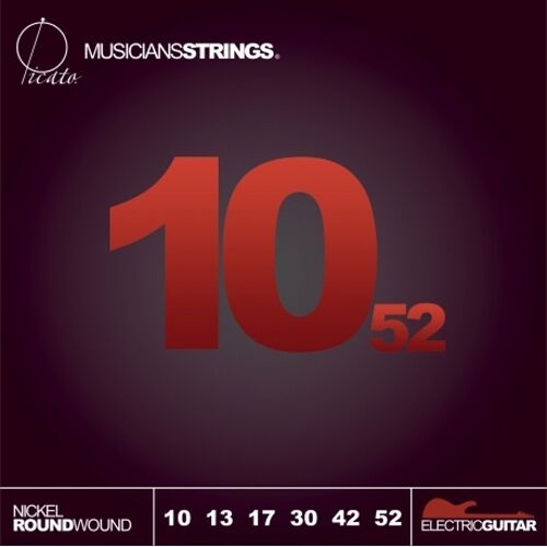 Picato Nickel Roundwound 10-52 Electric Guitar Strings 90775