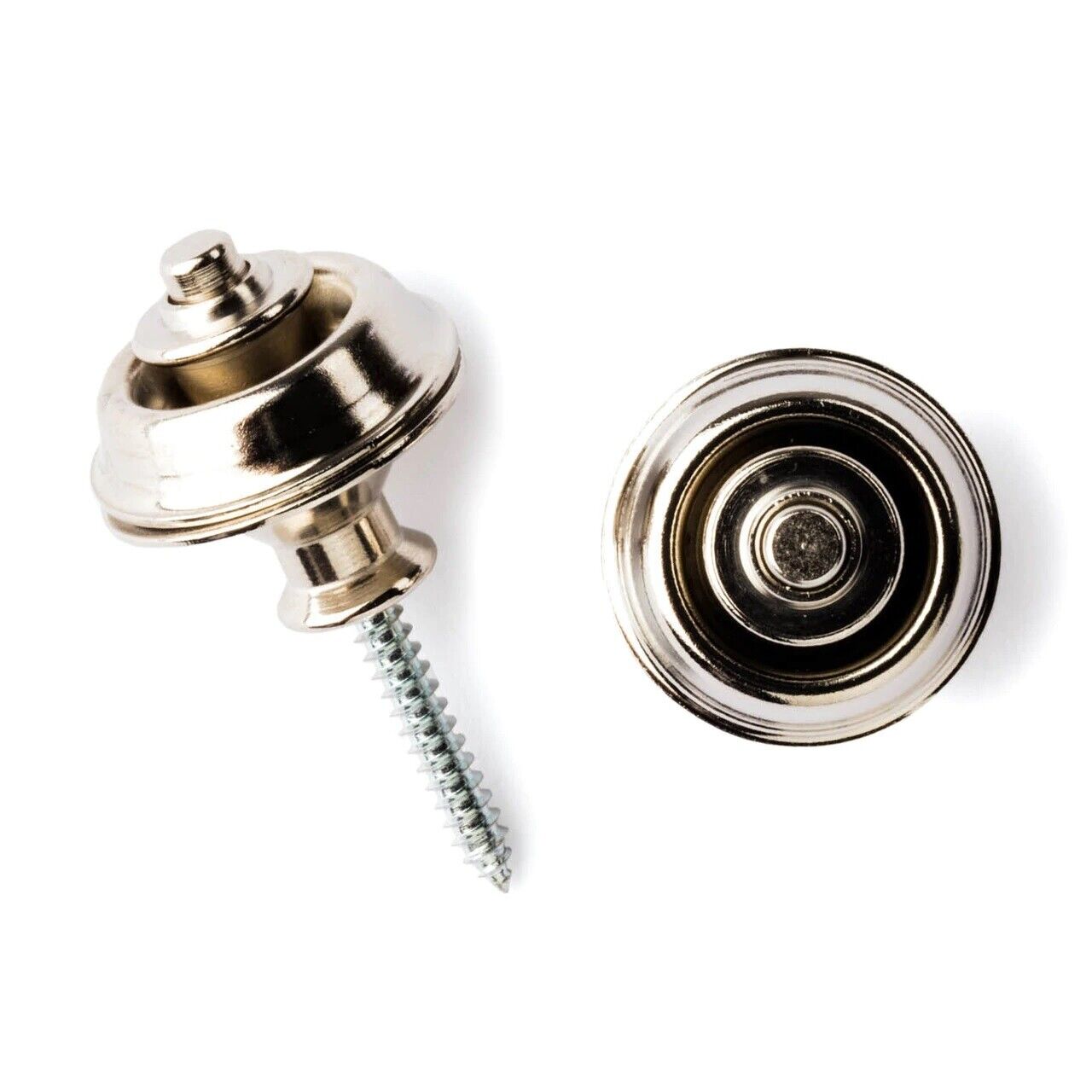 Dunlop Straplok Dual Design Nickel Strap Locks Retainers SLS1031N